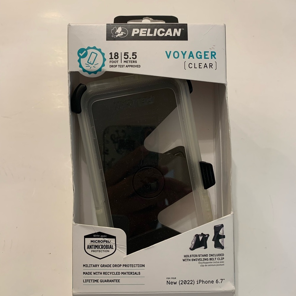 Pelican Voyager Clear iPhone 14 Plus